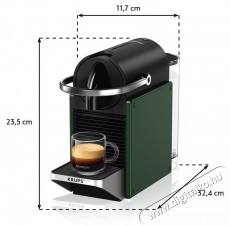 Krups XN306310 Nespresso Pixie z&ouml;ld kapszul&aacute;s k&aacute;v&eacute;főző Konyhai term&eacute;kek - K&aacute;v&eacute;főző / k&aacute;v&eacute;&ouml;rlő / kieg&eacute;sz&iacute;tő - Kapszul&aacute;s / podos k&aacute;v&eacute;főző - 502043
