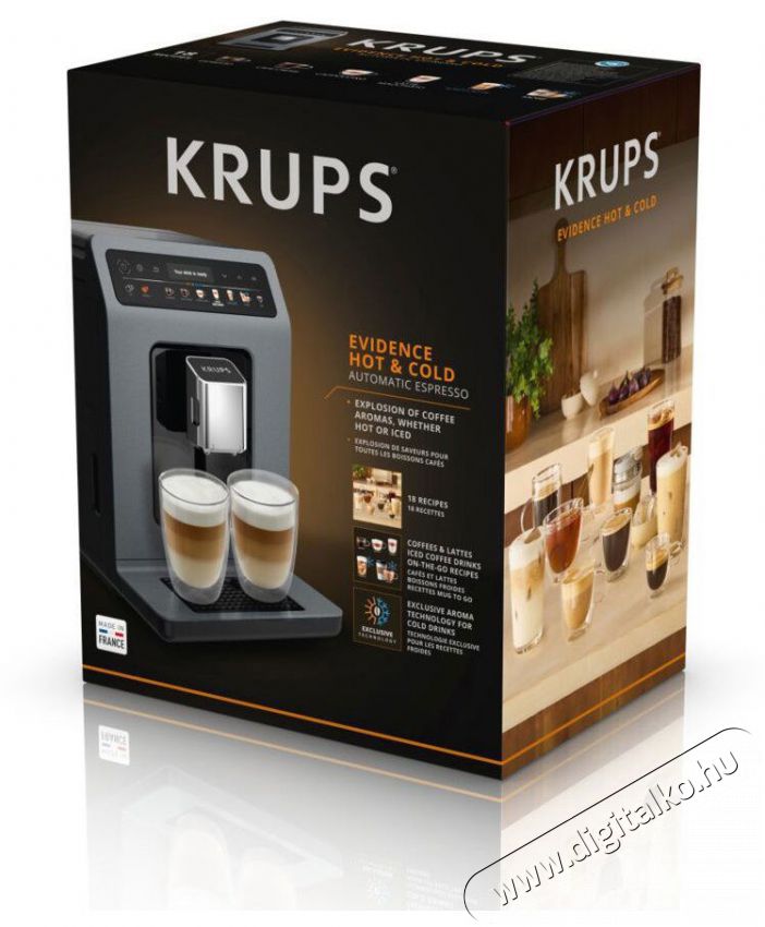 Krups EA898GF0 Evidence Hot and Cold &Uacute;jdons&aacute;gok - &Uacute;j term&eacute;kek - 512692