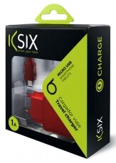 Ksix B1740CD02C MicroUSB 1A h&aacute;l&oacute;zati t&ouml;ltő - korall piros Mobil / Kommunik&aacute;ci&oacute; / Smart - Tablet / E-book kieg&eacute;sz&iacute;tő, tok - H&aacute;l&oacute;zati-, aut&oacute;s t&ouml;ltő - 318029