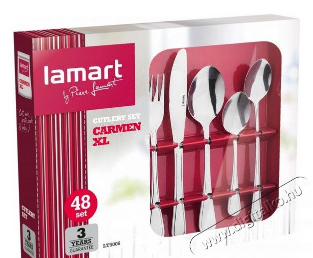 Lamart LT5006 evőeszk&ouml;z k&eacute;szlet Konyhai term&eacute;kek - &Eacute;tk&eacute;szlet - Evőeszk&ouml;z k&eacute;szlet - 295862