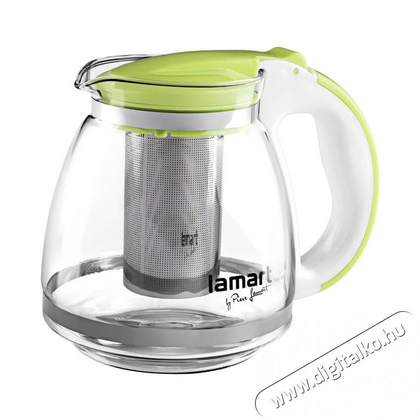 Lamart LT7028 Verre te&aacute;skanna - z&ouml;ld Konyhai term&eacute;kek - Ed&eacute;ny - Te&aacute;skanna - 349242