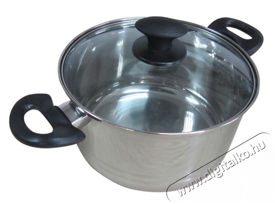 Lamart LTB2212 Ed&eacute;ny &uuml;veg fedővel, bakelit foganty&uacute;kkal, 22cm, 4,7l Konyhai term&eacute;kek - Ed&eacute;ny - Faz&eacute;k / l&aacute;bas - 274668