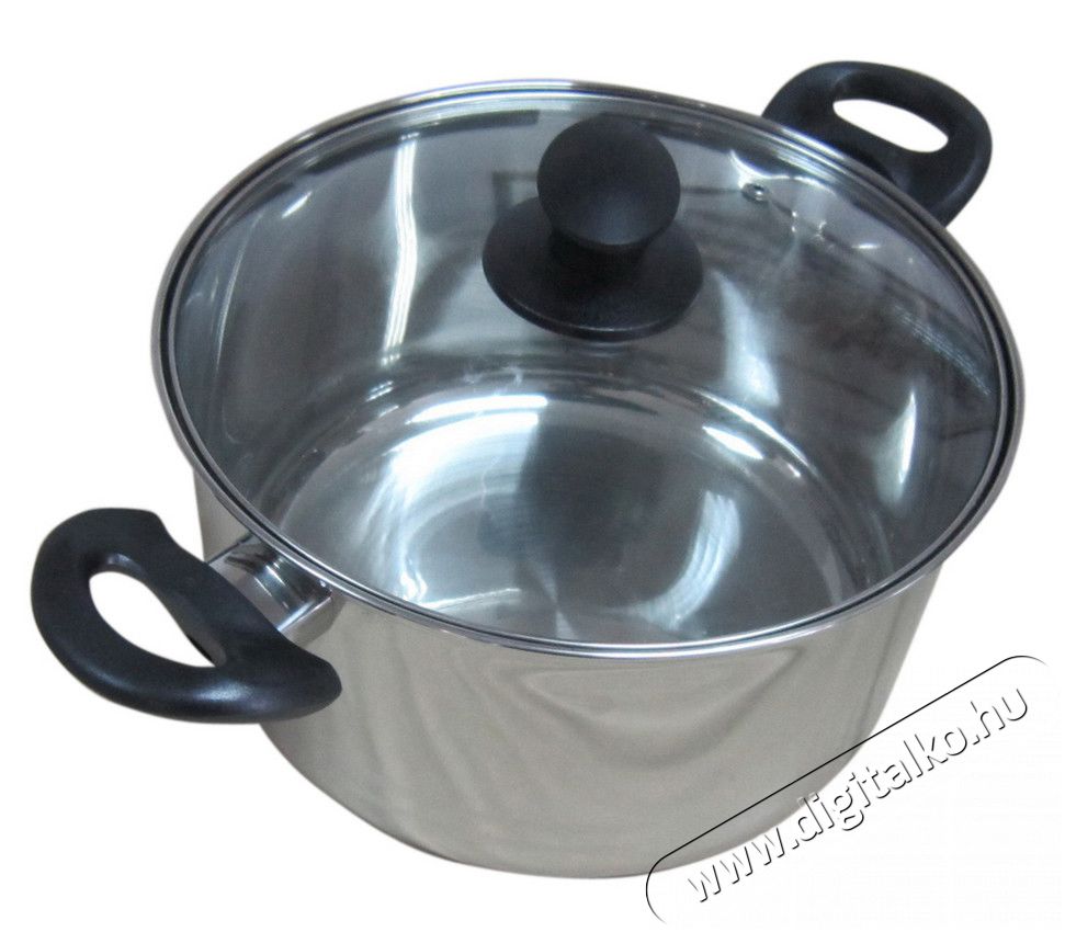 Lamart LTB2413 Ed&eacute;ny fedővel 24cm, 6,1L ac&eacute;l/bakeli /&uuml;veg Konyhai term&eacute;kek - Ed&eacute;ny - Faz&eacute;k / l&aacute;bas - 274641