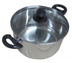 Lamart LTB2413 Ed&eacute;ny fedővel 24cm, 6,1L ac&eacute;l/bakeli /&uuml;veg Konyhai term&eacute;kek - Ed&eacute;ny - Faz&eacute;k / l&aacute;bas - 274641