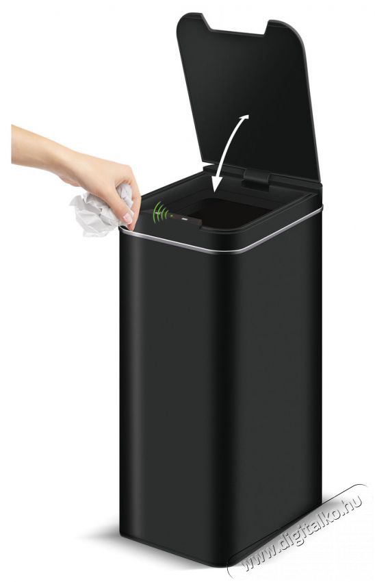 Lamart LT8052 &eacute;rint&eacute;s n&eacute;lk&uuml;li szemetes 50L H&aacute;ztart&aacute;s / Otthon / K&uuml;lt&eacute;r - Lak&aacute;sfelszerel&eacute;s - Szemetes - 376352