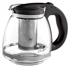 Lamart LT7027 Verre tes&aacute;kanna 1,5L - fekete Konyhai term&eacute;kek - Ed&eacute;ny - Te&aacute;skanna - 349241