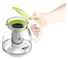 Lamart LT7028 Verre te&aacute;skanna - z&ouml;ld Konyhai term&eacute;kek - Ed&eacute;ny - Te&aacute;skanna - 349242