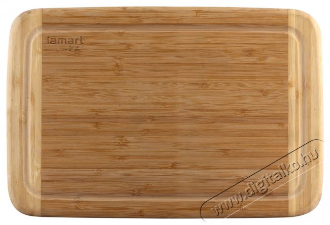 Lamart LT2140 V&Aacute;G&Oacute;DESZKA 26X16 BAMBOO Konyhai term&eacute;kek - Konyhai eszk&ouml;z - V&aacute;g&oacute;deszka - 451654