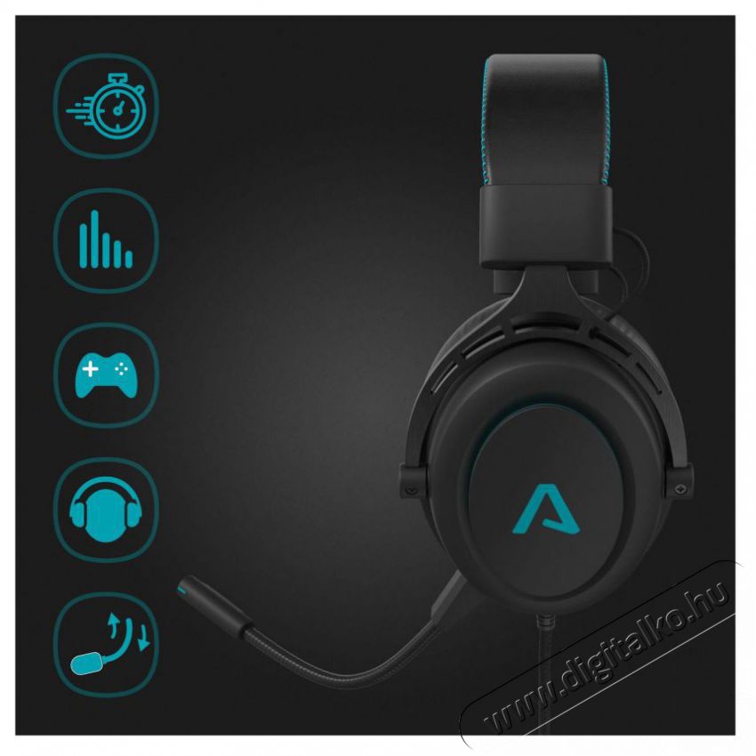 LAMAX Heroes General1 Audio-Video / Hifi / Multim&eacute;dia - F&uuml;l &eacute;s Fejhallgat&oacute;k - Fejhallgat&oacute; mikrofonnal / headset - 518867