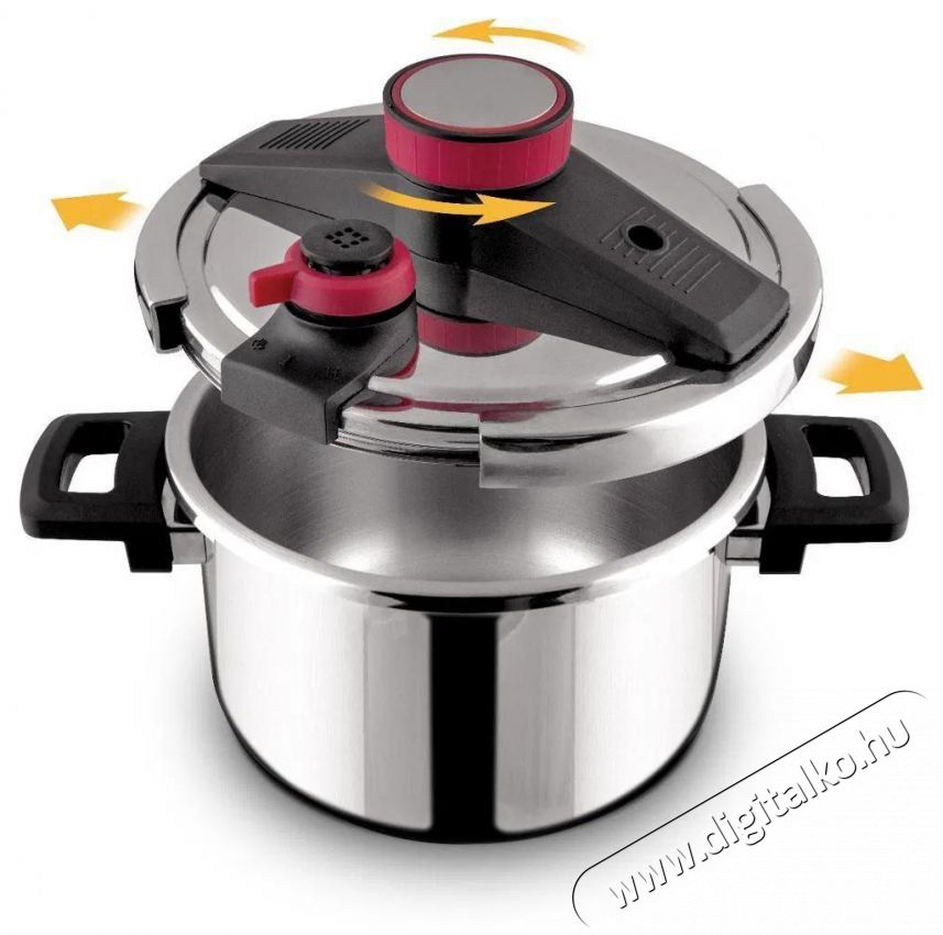 Lamart LT1227 Steam Gyorsfőző kukta, 5 l Konyhai term&eacute;kek - Ed&eacute;ny - Kukta - 522293