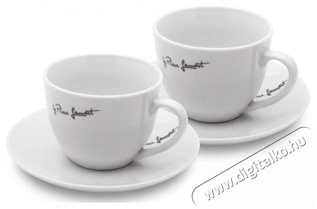 Lamart LT9207 KAFFE cs&eacute;szek&eacute;szlet cs&eacute;szealjjal, 2 db, 300 ml Konyhai term&eacute;kek - K&aacute;v&eacute;főző / k&aacute;v&eacute;&ouml;rlő / kieg&eacute;sz&iacute;tő - K&aacute;v&eacute;s poh&aacute;r / cs&eacute;sze - 522292