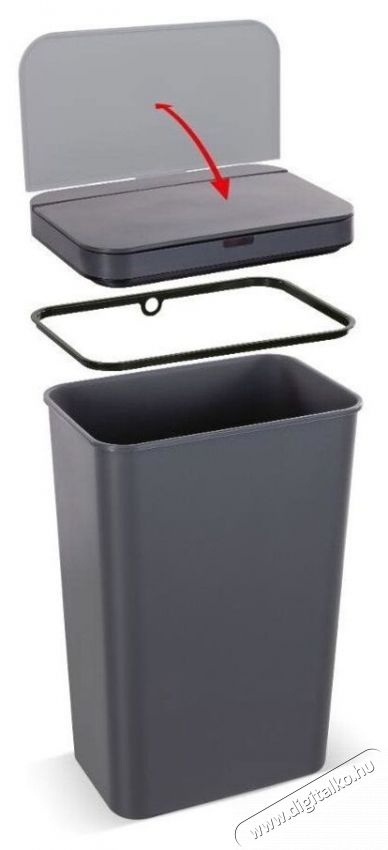 Lamart LT8108 Szemetes 50l sz&uuml;rke SENSOR H&aacute;ztart&aacute;s / Otthon / K&uuml;lt&eacute;r - Lak&aacute;sfelszerel&eacute;s - Szemetes - 531546
