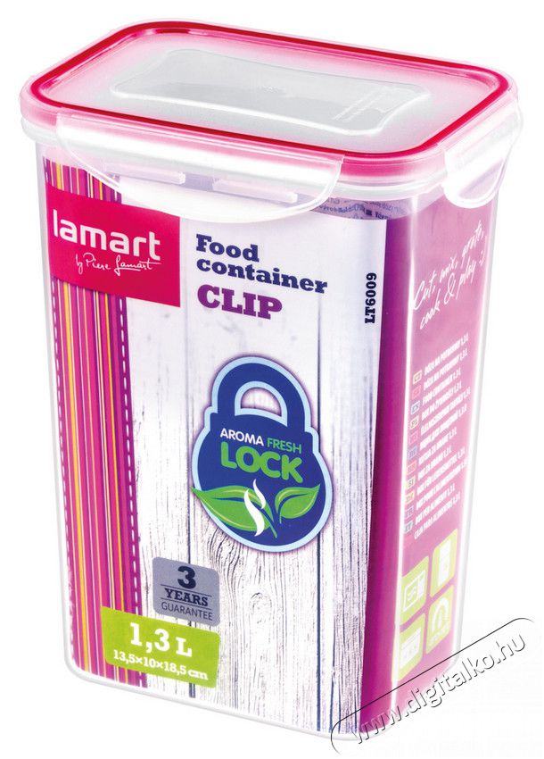 Lamart LT6009 műanyag &eacute;telt&aacute;rol&oacute; Konyhai term&eacute;kek - Ed&eacute;ny - &Eacute;telt&aacute;rol&oacute; - 310037