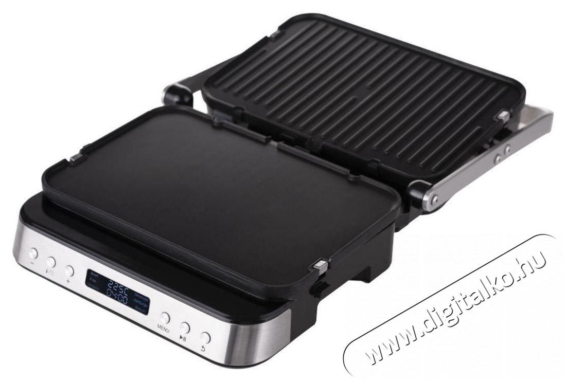 Lauben Contact Grill Deluxe 2000ST Konyhai term&eacute;kek - Konyhai kisg&eacute;p (s&uuml;t&eacute;s / főz&eacute;s / hűt&eacute;s / &eacute;telk&eacute;sz&iacute;t&eacute;s) - Kontakt grill s&uuml;tő / s&uuml;tőlap - 500676