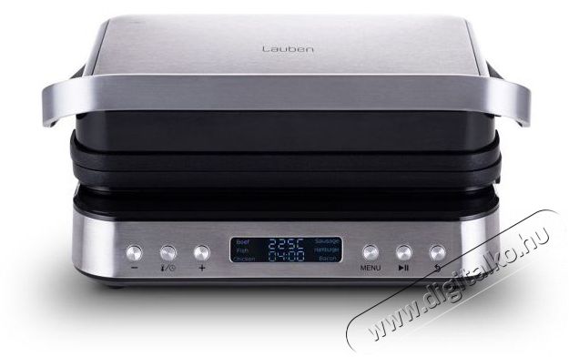 Lauben Contact Grill Deluxe 2000ST Konyhai term&eacute;kek - Konyhai kisg&eacute;p (s&uuml;t&eacute;s / főz&eacute;s / hűt&eacute;s / &eacute;telk&eacute;sz&iacute;t&eacute;s) - Kontakt grill s&uuml;tő / s&uuml;tőlap - 500676