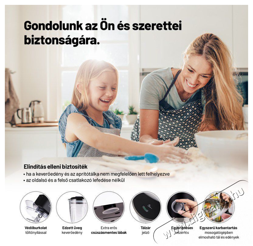 Lauben Kitchen Machine 1200WT Konyhai robotg&eacute;p Konyhai term&eacute;kek - Konyhai kisg&eacute;p (elők&eacute;sz&iacute;t&eacute;s / feldolgoz&aacute;s) - Konyhai robotg&eacute;p - 500680