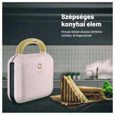 Lauben LBNSM900WW Sandwich Maker 3in1 900 W Konyhai term&eacute;kek - Konyhai kisg&eacute;p (s&uuml;t&eacute;s / főz&eacute;s / hűt&eacute;s / &eacute;telk&eacute;sz&iacute;t&eacute;s) - Melegszendvics / gofri s&uuml;tő - 500740