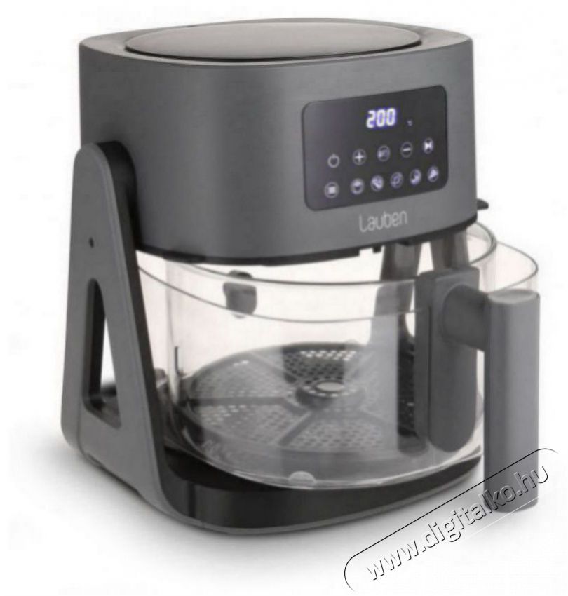 Lauben 5500BG Glass&Grill 3in1 Konyhai term&eacute;kek - Konyhai kisg&eacute;p (s&uuml;t&eacute;s / főz&eacute;s / hűt&eacute;s / &eacute;telk&eacute;sz&iacute;t&eacute;s) - L&eacute;gkever&eacute;ses főzőg&eacute;p / elektromos kukta / multifunkci&oacute;s s&uuml;tő - 504781