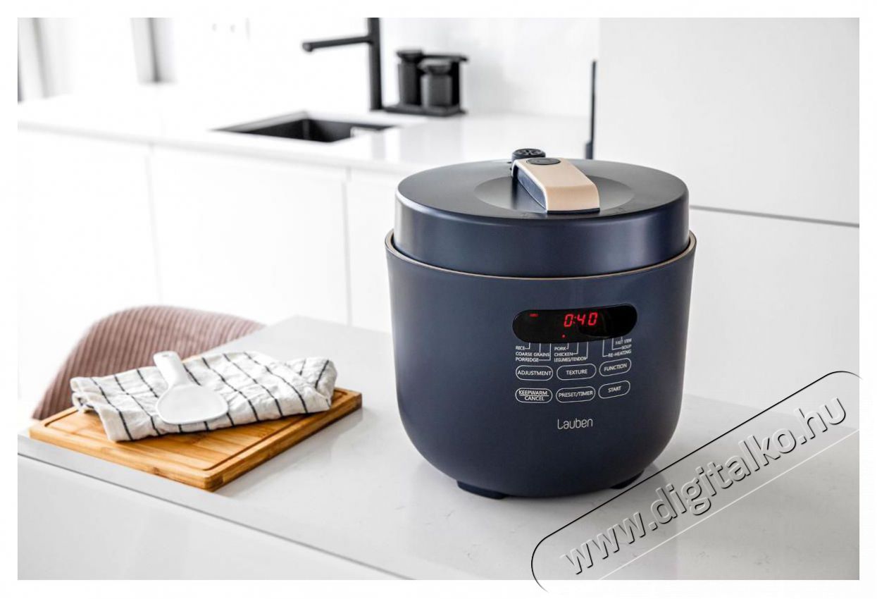 Lauben Electric Pressure Cooker 5000AT Konyhai term&eacute;kek - Konyhai kisg&eacute;p (s&uuml;t&eacute;s / főz&eacute;s / hűt&eacute;s / &eacute;telk&eacute;sz&iacute;t&eacute;s) - L&eacute;gkever&eacute;ses főzőg&eacute;p / elektromos kukta / multifunkci&oacute;s s&uuml;tő - 529693