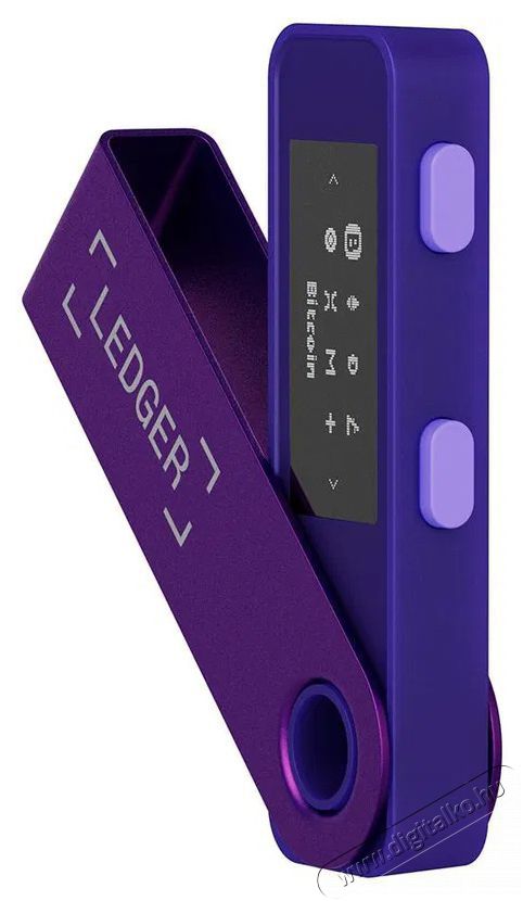 Ledger Nano S Plus Amethyst Purple Crypto Hardware Wallet Iroda &eacute;s sz&aacute;m&iacute;t&aacute;stechnika - Egy&eacute;b sz&aacute;m&iacute;t&aacute;stechnikai term&eacute;k - 528998