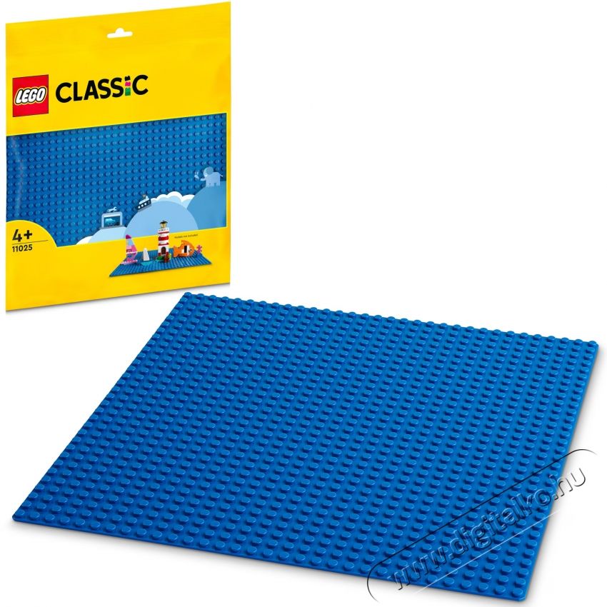 LEGO Classic - K&eacute;k alaplap (11025)  H&aacute;ztart&aacute;s / Otthon / K&uuml;lt&eacute;r - J&aacute;t&eacute;k / Sport - Kreat&iacute;v / k&eacute;szs&eacute;gfejlesztő j&aacute;t&eacute;k - 531455