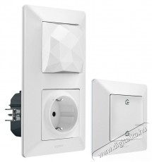 Legrand 752196 Valena Life Netatmo fehér Kezdő csomag - Központi egység intelligens csatlakozóaljzattal + főkapcsoló Háztartás / Otthon / Kültér - Okos otthon - Okos konnektor - 392247