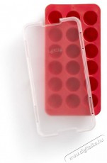 L&eacute;ku&eacute;  Round Ice Cube Tray J&eacute;gkocka forma, szilikon, 18 j&eacute;gkock&aacute;hoz, piros - Konyhai term&eacute;kek - Egy&eacute;b / Konyhai kieg&eacute;sz&iacute;tő - 525197