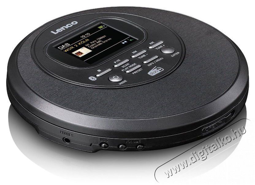 Lenco CD-500BK Audio-Video / Hifi / Multim&eacute;dia - CD / DVD / Blu-Ray / Multim&eacute;dia k&eacute;sz&uuml;l&eacute;k - CD lej&aacute;tsz&oacute; - 525201