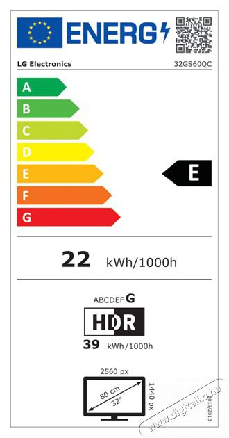 LG 32 32GS60QC-B QHD VA 180Hz HDMI/DP &iacute;velt gamer monitor Iroda &eacute;s sz&aacute;m&iacute;t&aacute;stechnika - Monitor - Monitor - 507445