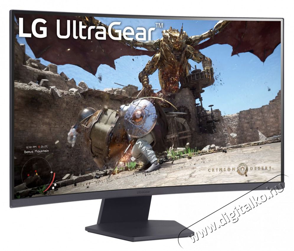 LG 32 32GS60QC-B QHD VA 180Hz HDMI/DP &iacute;velt gamer monitor Iroda &eacute;s sz&aacute;m&iacute;t&aacute;stechnika - Monitor - Monitor - 507445