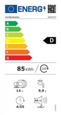 LG DB365TXS Be&eacute;p&iacute;thető mosogat&oacute;g&eacute;p Konyhai term&eacute;kek - Mosogat&oacute;g&eacute;p - Norm&aacute;l (60cm) be&eacute;p&iacute;thető mosogat&oacute;g&eacute;p - 494232