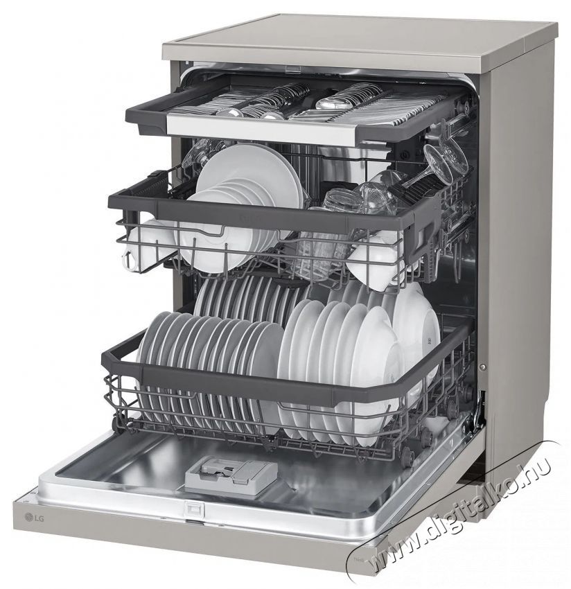 LG DF355FV Konyhai term&eacute;kek - Mosogat&oacute;g&eacute;p - Norm&aacute;l (60cm) szabadon&aacute;ll&oacute; mosogat&oacute;g&eacute;p - 529715