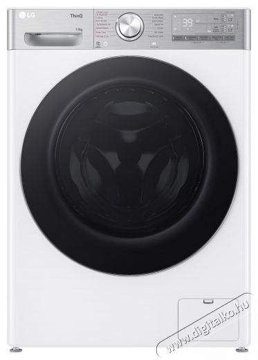 LG F4WR913P2WA, 13 kg, 1400 ford./perc, AI Direct Drive Motor, A energiaoszt&aacute;ly, Wi-Fi, Turbowash, ezDsipense, Feh&eacute;r H&aacute;ztart&aacute;s / Otthon / K&uuml;lt&eacute;r - Mos&oacute;g&eacute;p / sz&aacute;r&iacute;t&oacute;g&eacute;p - El&ouml;lt&ouml;ltős norm&aacute;l (60cm-ig) mos&oacute;g&eacute;p - 499584