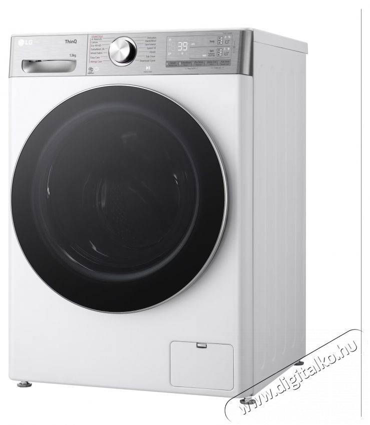 LG F4WR913P2WA, 13 kg, 1400 ford./perc, AI Direct Drive Motor, A energiaoszt&aacute;ly, Wi-Fi, Turbowash, ezDsipense, Feh&eacute;r H&aacute;ztart&aacute;s / Otthon / K&uuml;lt&eacute;r - Mos&oacute;g&eacute;p / sz&aacute;r&iacute;t&oacute;g&eacute;p - El&ouml;lt&ouml;ltős norm&aacute;l (60cm-ig) mos&oacute;g&eacute;p - 499584
