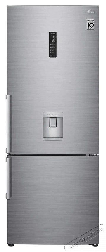 LG GBF567PZCMB alulfagyaszt&oacute;s hűtő Konyhai term&eacute;kek - Hűtő, fagyaszt&oacute; (szabadon&aacute;ll&oacute;) - Alulfagyaszt&oacute;s kombin&aacute;lt hűtő - 371489