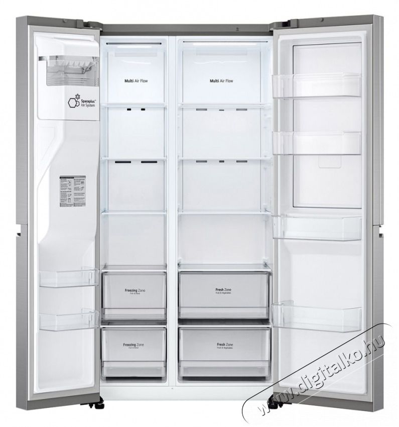 LG GSJV70PZTE HŰTŐ SIDE BY SIDE Konyhai term&eacute;kek - Hűtő, fagyaszt&oacute; (szabadon&aacute;ll&oacute;) - Amerikai t&iacute;pus&uacute; Side By Side hűtő - 499564