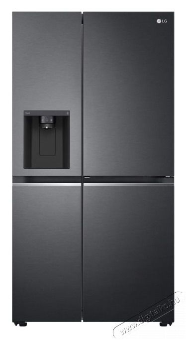 LG GSJV71MCTE Side-by-side hűtőszekr&eacute;ny, E energiaoszt&aacute;ly, 635 L, No Frost, WiFi, LED, M: 189 cm, Fekete Konyhai term&eacute;kek - Hűtő, fagyaszt&oacute; (szabadon&aacute;ll&oacute;) - Amerikai t&iacute;pus&uacute; Side By Side hűtő - 499563