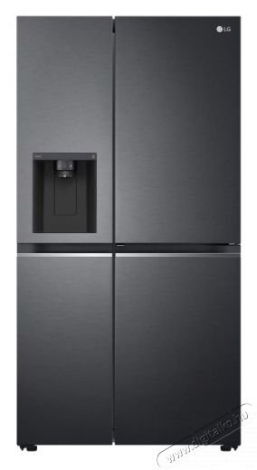LG GSJV71MCTE Side-by-side hűtőszekr&eacute;ny, E energiaoszt&aacute;ly, 635 L, No Frost, WiFi, LED, M: 189 cm, Fekete Konyhai term&eacute;kek - Hűtő, fagyaszt&oacute; (szabadon&aacute;ll&oacute;) - Amerikai t&iacute;pus&uacute; Side By Side hűtő - 499563