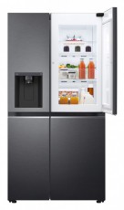 LG GSJV71MCTE Side-by-side hűtőszekr&eacute;ny, E energiaoszt&aacute;ly, 635 L, No Frost, WiFi, LED, M: 189 cm, Fekete Konyhai term&eacute;kek - Hűtő, fagyaszt&oacute; (szabadon&aacute;ll&oacute;) - Amerikai t&iacute;pus&uacute; Side By Side hűtő - 499563