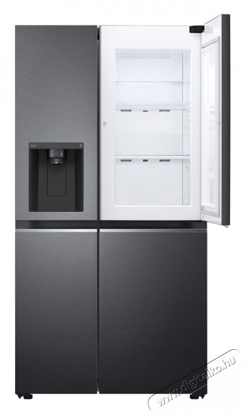 LG GSJV71MCTE Side-by-side hűtőszekr&eacute;ny, E energiaoszt&aacute;ly, 635 L, No Frost, WiFi, LED, M: 189 cm, Fekete Konyhai term&eacute;kek - Hűtő, fagyaszt&oacute; (szabadon&aacute;ll&oacute;) - Amerikai t&iacute;pus&uacute; Side By Side hűtő - 499563