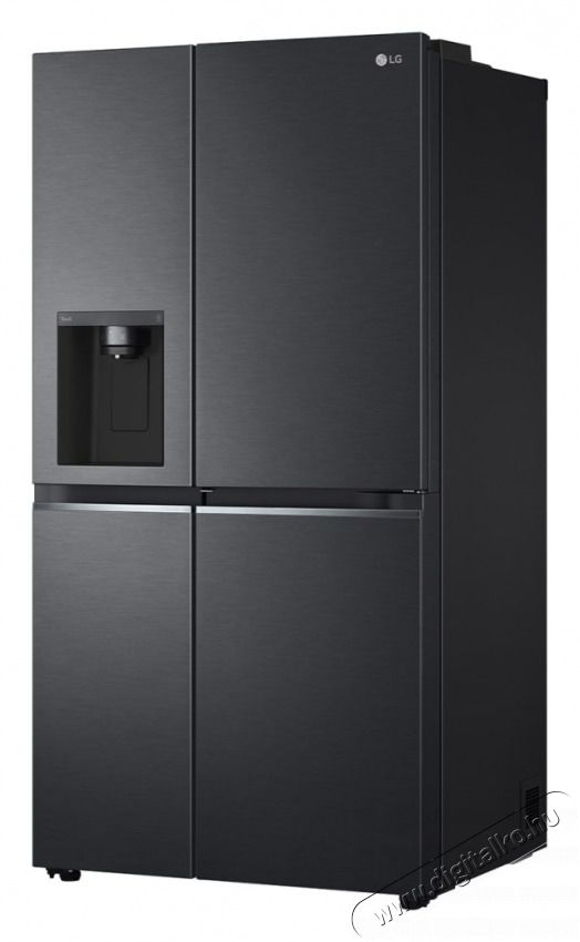 LG GSJV71MCTE Side-by-side hűtőszekr&eacute;ny, E energiaoszt&aacute;ly, 635 L, No Frost, WiFi, LED, M: 189 cm, Fekete Konyhai term&eacute;kek - Hűtő, fagyaszt&oacute; (szabadon&aacute;ll&oacute;) - Amerikai t&iacute;pus&uacute; Side By Side hűtő - 499563
