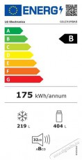 LG GSLE91MBAB Konyhai term&eacute;kek - Hűtő, fagyaszt&oacute; (szabadon&aacute;ll&oacute;) - Amerikai t&iacute;pus&uacute; Side By Side hűtő - 509506