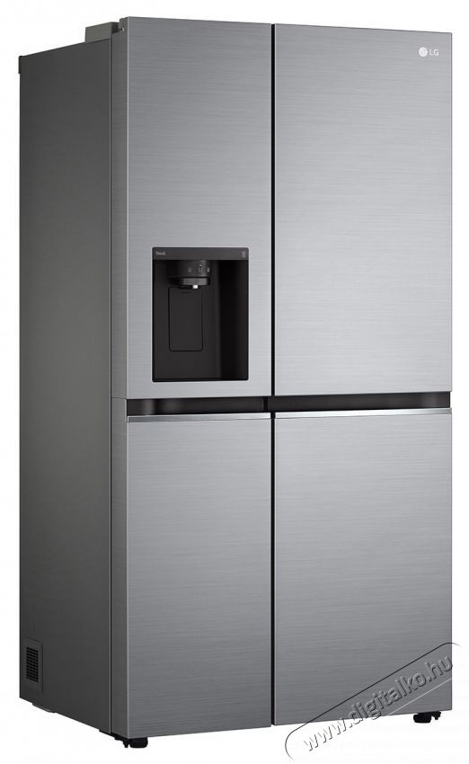 LG GSLV70PZTE Side by Side hűtő, 635 l, M:179cm, Total No Frost, V&iacute;zadagol&oacute;, Door Cooling, E energiaoszt&aacute;ly, Ez&uuml;st Konyhai term&eacute;kek - Hűtő, fagyaszt&oacute; (be&eacute;p&iacute;thető) - Amerikai t&iacute;pus&uacute; Side By Side hűtő - 535411