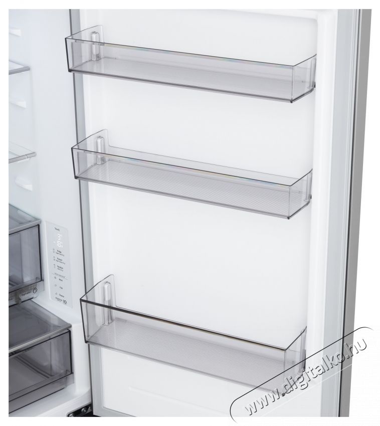 LG GBBS312APY hűtőszekr&eacute;ny, No Frost, 333 l, M 186 cm, A energiaoszt&aacute;ly, Wi-Fi, Ez&uuml;st Konyhai term&eacute;kek - Hűtő, fagyaszt&oacute; (szabadon&aacute;ll&oacute;) - Alulfagyaszt&oacute;s kombin&aacute;lt hűtő - 533560