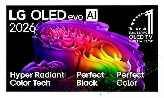 LG OLED83G61LW 83 colos OLED evo AI G6 4K Smart TV 2026 Telev&iacute;zi&oacute;k - OLED telev&iacute;zi&oacute; - UHD 4K felbont&aacute;s&uacute; - 540607