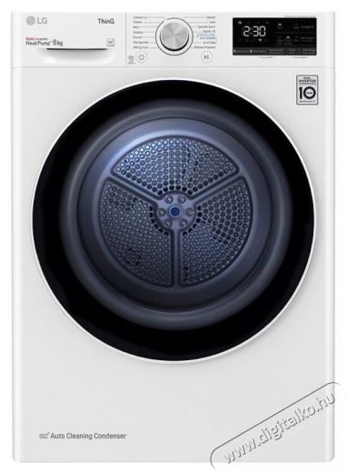 LG RH80V3AV6N hőszivatty&uacute;s sz&aacute;r&iacute;t&oacute;g&eacute;p H&aacute;ztart&aacute;s / Otthon / K&uuml;lt&eacute;r - Mos&oacute;g&eacute;p / sz&aacute;r&iacute;t&oacute;g&eacute;p - Sz&aacute;r&iacute;t&oacute;g&eacute;p - 374020