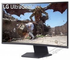 LG UltraGear&trade; 27GS60QC &iacute;velt gamer monitor, 27 , QHD, 180 Hz, 1 ms, FreeSync&trade;, fekete Iroda &eacute;s sz&aacute;m&iacute;t&aacute;stechnika - Monitor - Monitor - 533562