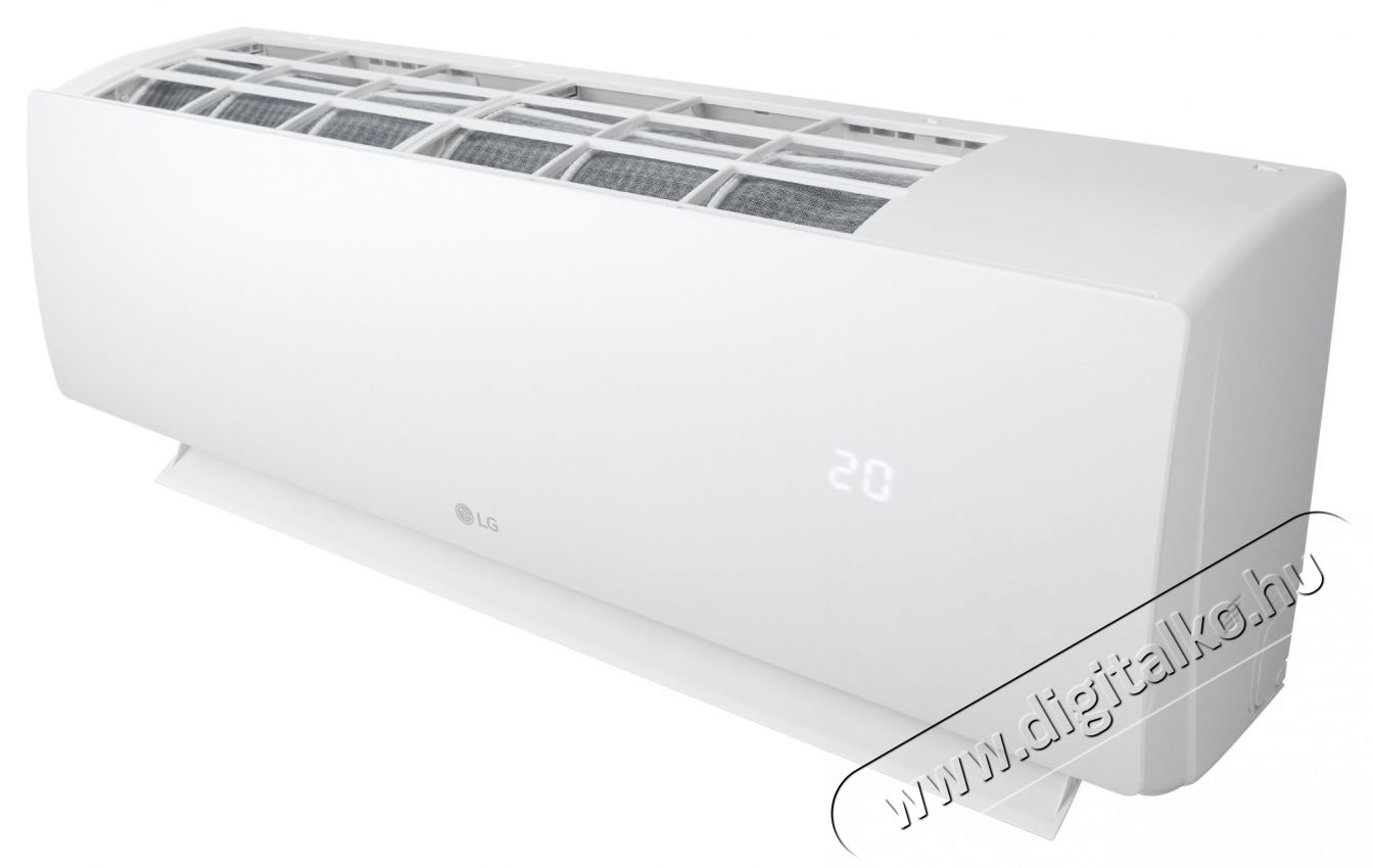 LG W12TE.NEU/W12TE.UEU Dualcool Pro Kl&iacute;ma, 12000 BTU, A++ energiaoszt&aacute;ly, Gyorshűt&eacute;s, Gyors fűt&eacute;s, R32, feh&eacute;r H&aacute;ztart&aacute;s / Otthon / K&uuml;lt&eacute;r - Ventil&aacute;tor / L&eacute;gkondicion&aacute;l&oacute; - Split kl&iacute;ma - 537107
