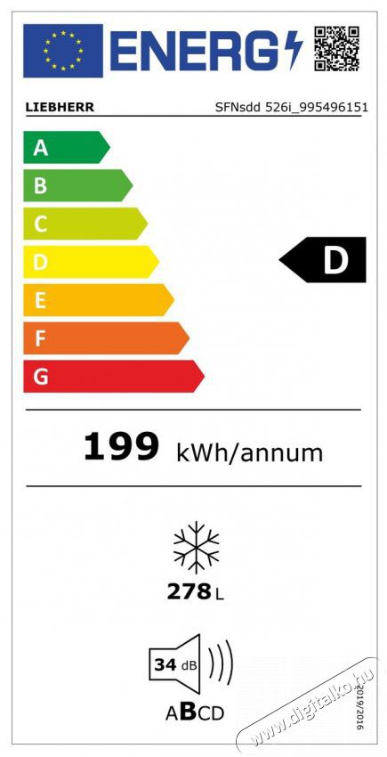 Liebherr XRFsd 5265 Konyhai term&eacute;kek - Hűtő, fagyaszt&oacute; (be&eacute;p&iacute;thető) - Amerikai t&iacute;pus&uacute; Side By Side hűtő - 374786