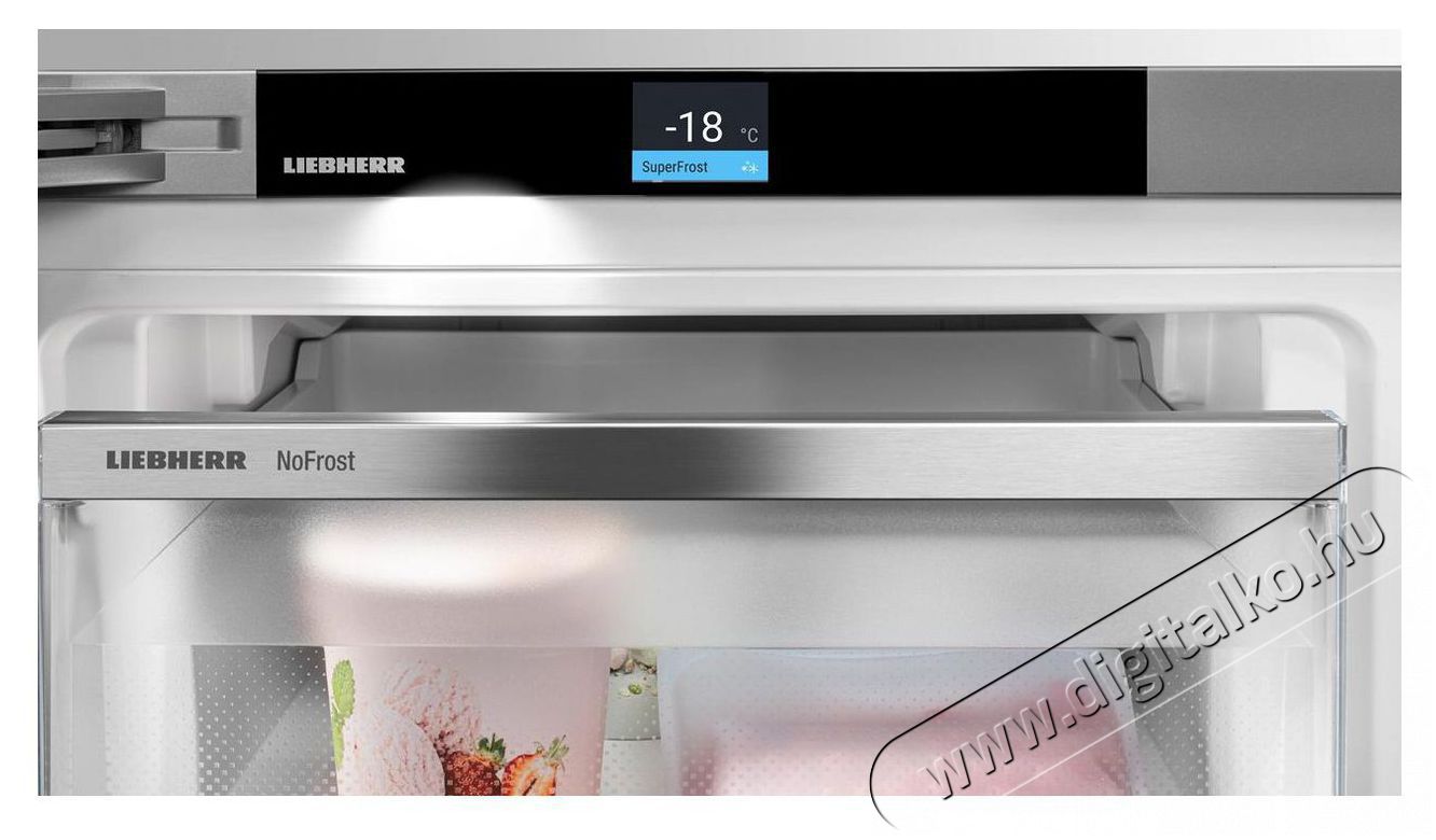 Liebherr XRCbs 5295 Peak BioFresh NoFrost Side-by-side kombin&aacute;ci&oacute; bortemper&aacute;l&oacute; rekesszel Konyhai term&eacute;kek - Hűtő, fagyaszt&oacute; (be&eacute;p&iacute;thető) - Amerikai t&iacute;pus&uacute; Side By Side hűtő - 530887